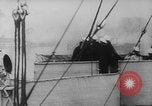Image of German ship fires on Westerplatte Peninsula Danzig Poland, 1939, second 24 stock footage video 65675080839