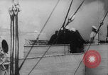 Image of German ship fires on Westerplatte Peninsula Danzig Poland, 1939, second 26 stock footage video 65675080839