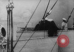 Image of German ship fires on Westerplatte Peninsula Danzig Poland, 1939, second 27 stock footage video 65675080839