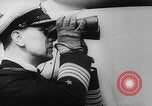 Image of German ship fires on Westerplatte Peninsula Danzig Poland, 1939, second 29 stock footage video 65675080839