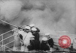 Image of German ship fires on Westerplatte Peninsula Danzig Poland, 1939, second 33 stock footage video 65675080839