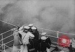 Image of German ship fires on Westerplatte Peninsula Danzig Poland, 1939, second 34 stock footage video 65675080839
