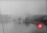 Image of German ship fires on Westerplatte Peninsula Danzig Poland, 1939, second 37 stock footage video 65675080839