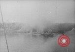 Image of German ship fires on Westerplatte Peninsula Danzig Poland, 1939, second 38 stock footage video 65675080839