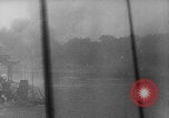 Image of German ship fires on Westerplatte Peninsula Danzig Poland, 1939, second 47 stock footage video 65675080839