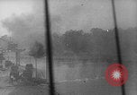 Image of German ship fires on Westerplatte Peninsula Danzig Poland, 1939, second 49 stock footage video 65675080839