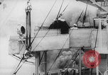 Image of German ship fires on Westerplatte Peninsula Danzig Poland, 1939, second 51 stock footage video 65675080839