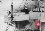Image of German ship fires on Westerplatte Peninsula Danzig Poland, 1939, second 53 stock footage video 65675080839