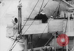Image of German ship fires on Westerplatte Peninsula Danzig Poland, 1939, second 54 stock footage video 65675080839