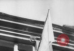 Image of German ship fires on Westerplatte Peninsula Danzig Poland, 1939, second 60 stock footage video 65675080839