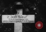 Image of Germans bury French airplane crew Saarbrucken Germany, 1939, second 4 stock footage video 65675080844