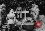 Image of Germans bury French airplane crew Saarbrucken Germany, 1939, second 8 stock footage video 65675080844