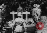 Image of Germans bury French airplane crew Saarbrucken Germany, 1939, second 12 stock footage video 65675080844