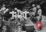 Image of Germans bury French airplane crew Saarbrucken Germany, 1939, second 21 stock footage video 65675080844