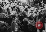 Image of Germans bury French airplane crew Saarbrucken Germany, 1939, second 25 stock footage video 65675080844