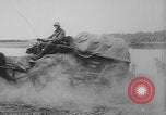 Image of German forces cross temporary bridges Poland, 1939, second 25 stock footage video 65675080850