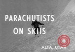 Image of US Army ski training Alta Utah USA, 1942, second 16 stock footage video 65675080872