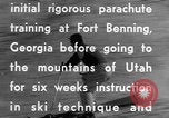 Image of US Army ski training Alta Utah USA, 1942, second 33 stock footage video 65675080872