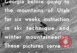 Image of US Army ski training Alta Utah USA, 1942, second 37 stock footage video 65675080872
