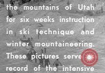 Image of US Army ski training Alta Utah USA, 1942, second 38 stock footage video 65675080872