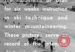 Image of US Army ski training Alta Utah USA, 1942, second 39 stock footage video 65675080872