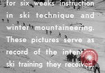 Image of US Army ski training Alta Utah USA, 1942, second 41 stock footage video 65675080872