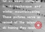Image of US Army ski training Alta Utah USA, 1942, second 44 stock footage video 65675080872