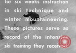 Image of US Army ski training Alta Utah USA, 1942, second 46 stock footage video 65675080872