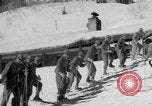 Image of US Army Parachutists skiing Alta Utah USA, 1942, second 4 stock footage video 65675080873