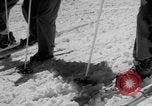 Image of US Army Parachutists skiing Alta Utah USA, 1942, second 6 stock footage video 65675080873