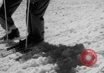 Image of US Army Parachutists skiing Alta Utah USA, 1942, second 8 stock footage video 65675080873