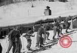 Image of US Army Parachutists skiing Alta Utah USA, 1942, second 14 stock footage video 65675080873