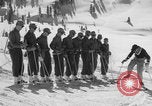 Image of US Army Parachutists skiing Alta Utah USA, 1942, second 17 stock footage video 65675080873