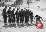 Image of US Army Parachutists skiing Alta Utah USA, 1942, second 18 stock footage video 65675080873