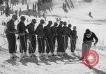 Image of US Army Parachutists skiing Alta Utah USA, 1942, second 24 stock footage video 65675080873