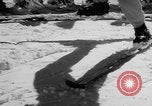 Image of US Army Parachutists skiing Alta Utah USA, 1942, second 27 stock footage video 65675080873