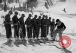 Image of US Army Parachutists skiing Alta Utah USA, 1942, second 32 stock footage video 65675080873