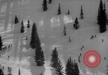 Image of US Army soldiers on skis Alta Utah USA, 1942, second 5 stock footage video 65675080874