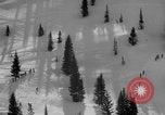 Image of US Army soldiers on skis Alta Utah USA, 1942, second 6 stock footage video 65675080874