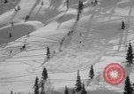 Image of US Army soldiers on skis Alta Utah USA, 1942, second 16 stock footage video 65675080874