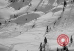 Image of US Army soldiers on skis Alta Utah USA, 1942, second 18 stock footage video 65675080874