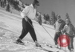 Image of US Army soldiers on skis Alta Utah USA, 1942, second 25 stock footage video 65675080874