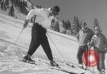 Image of US Army soldiers on skis Alta Utah USA, 1942, second 27 stock footage video 65675080874