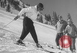 Image of US Army soldiers on skis Alta Utah USA, 1942, second 28 stock footage video 65675080874