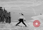 Image of US Army soldiers on skis Alta Utah USA, 1942, second 42 stock footage video 65675080874