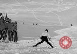 Image of US Army soldiers on skis Alta Utah USA, 1942, second 43 stock footage video 65675080874