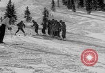 Image of US Army soldiers on skis Alta Utah USA, 1942, second 60 stock footage video 65675080874