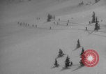 Image of US Army Soldiers skiing downhill Alta Utah USA, 1942, second 5 stock footage video 65675080875