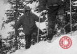 Image of US Army Soldiers skiing downhill Alta Utah USA, 1942, second 8 stock footage video 65675080875