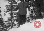 Image of US Army Soldiers skiing downhill Alta Utah USA, 1942, second 9 stock footage video 65675080875